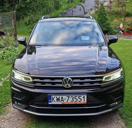 Volkswagen Tiguan cena 140000 przebieg: 98000, rok produkcji 2019 z Tychowo małe 352